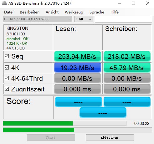 AS SSD Benchmarkͼ3